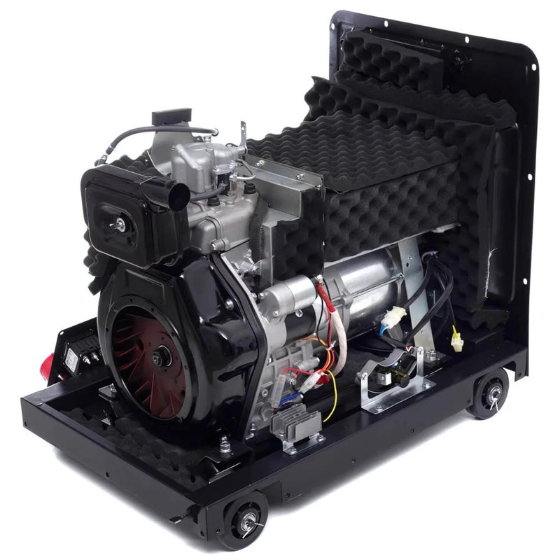 Generatore di Corrente Diesel 9000w 9Kw Silenzioso