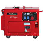 Generatore Di Corrente Diesel 9kW (9000W) Silenzioso – Avviamento Elettrico + Telecomando