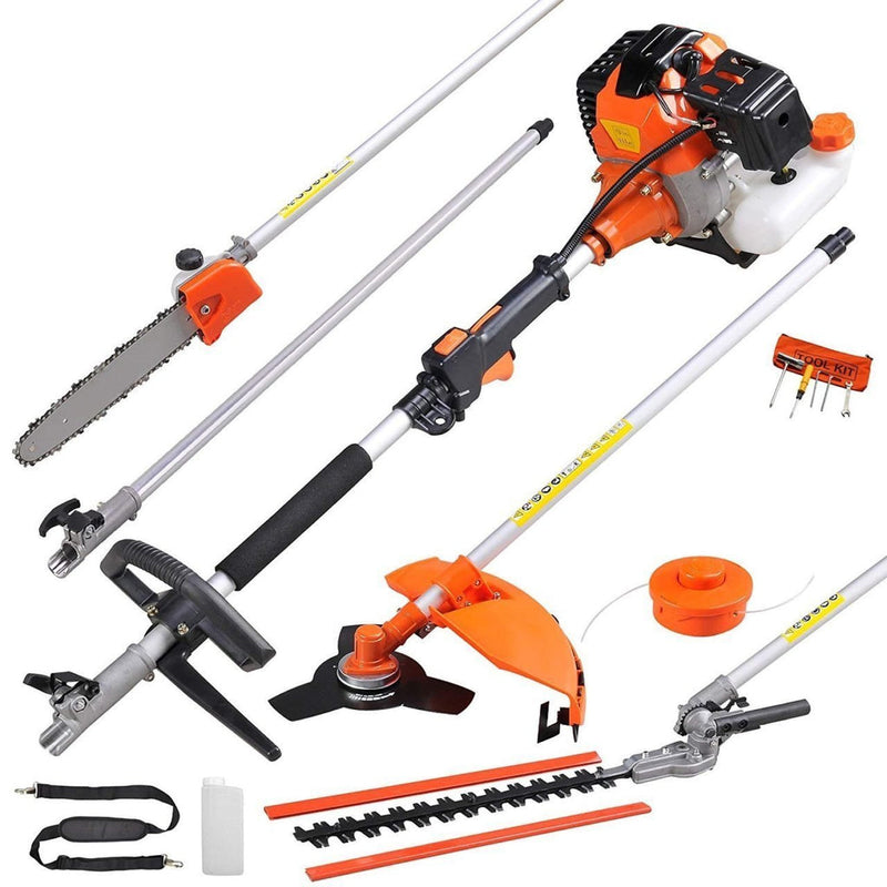 Decespugliatore 8 In 1 Tagliasiepi E Sega Da Potatura 52cc