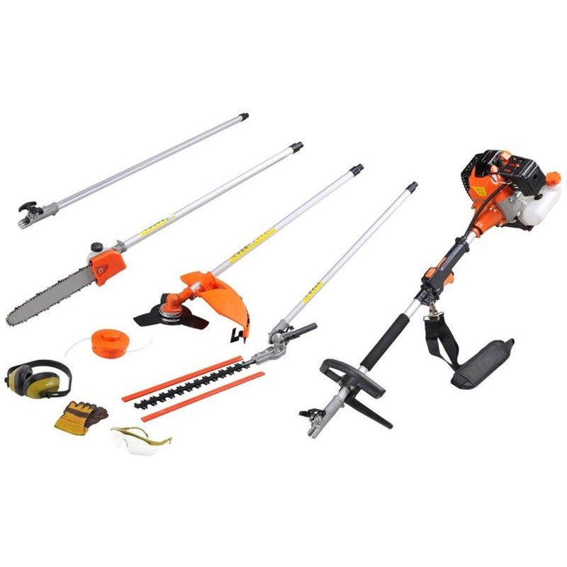Decespugliatore 8 In 1 Tagliasiepi E Sega Da Potatura 52cc