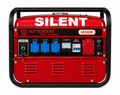Generatore Silenzioso H-8500W 8,5kW 220V/380V Benzina con Avviamento a Chiave