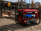 Generatore Professionale H-8500W 8,5kW Benzina 230V/400V con Avviamento Elettrico