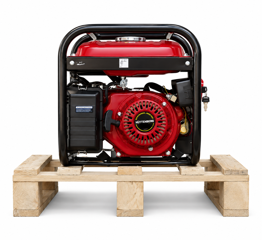 Generatore Professionale H-8500W 8,5kW Benzina 230V/400V con Avviamento Elettrico