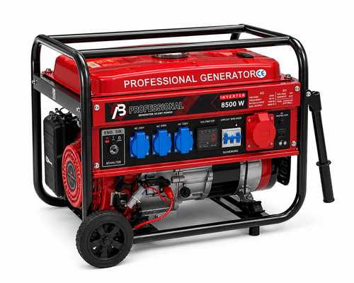 Generatore di Corrente Professionale 8500W 8,5kW ad Alta Potenza