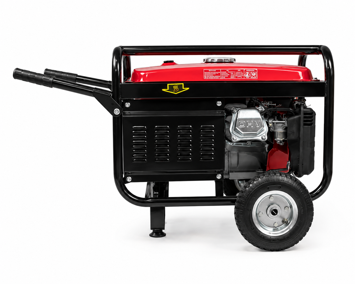 Generatore Inverter Silenziato 8500W 8,5kW 230V/380V con Avviamento Elettrico