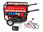 Generatore Inverter Silenziato 8500W 8,5kW 230V/380V con Avviamento Elettrico