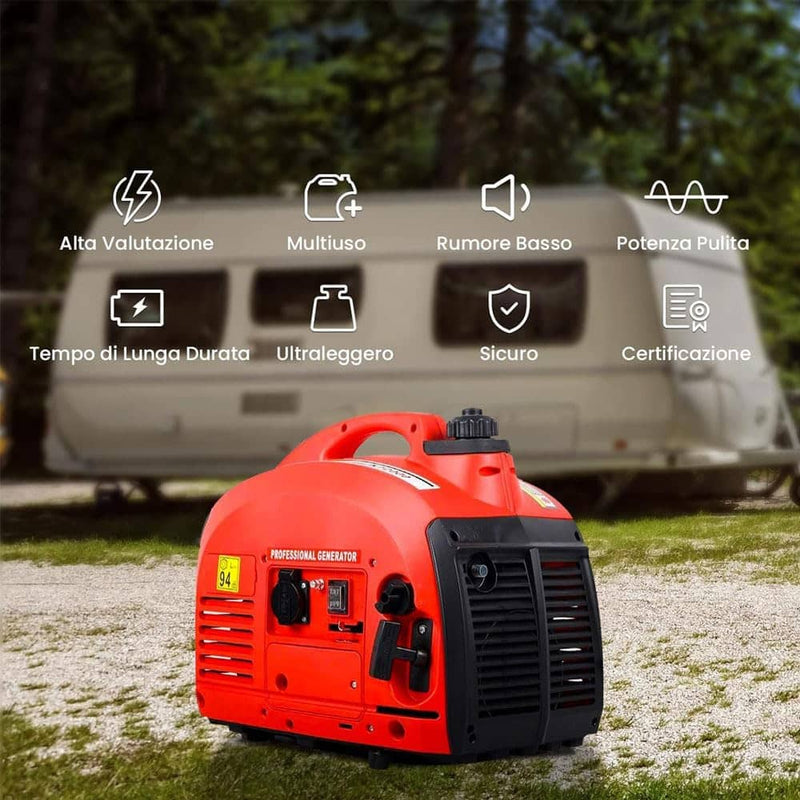 Generatore di Corrente Inverter 2kw 2000W DW 2500 Portatile