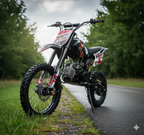 MotoCross “AURA” 125cc Avviamento a Pedale – RUOTA 17″/14″