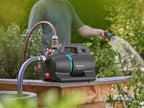Pompa Autoadescante a Batteria Gardena 3000 Silent 18V P4A con Batteria 4Ah e Caricabatterie Inclusi